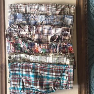 GAP Plaid/Patchwork Shorts bundle